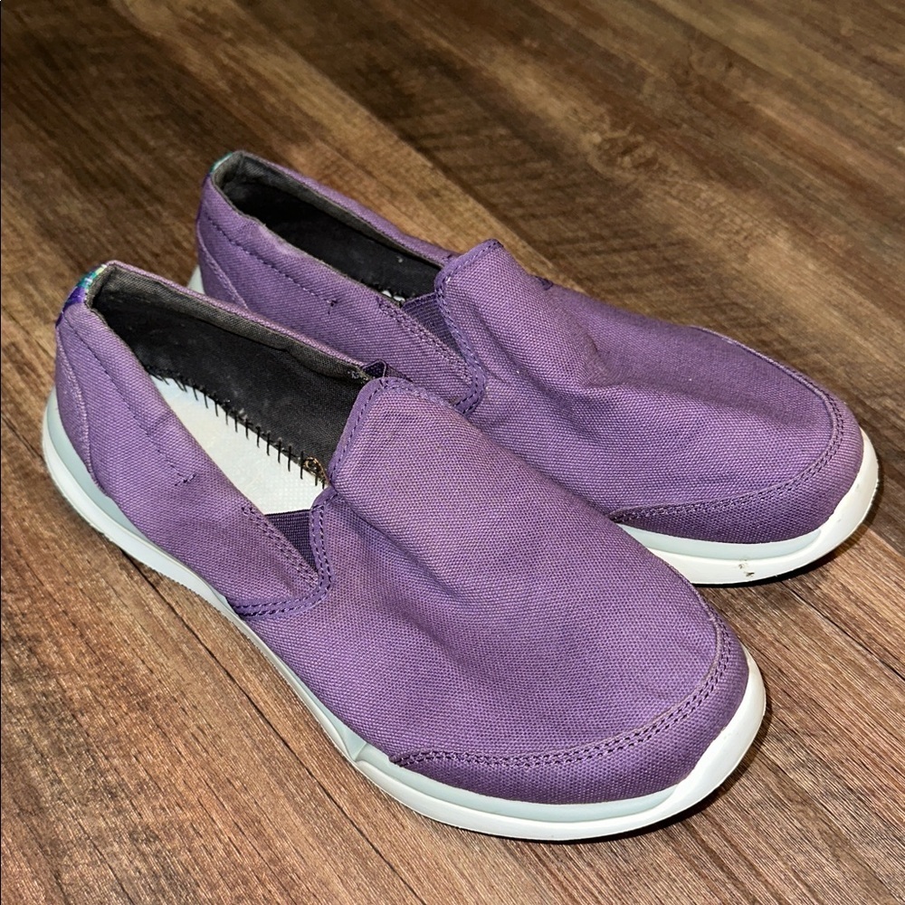 Teva Wonder Canvas Slip On Shoe size 7.5 no insoles